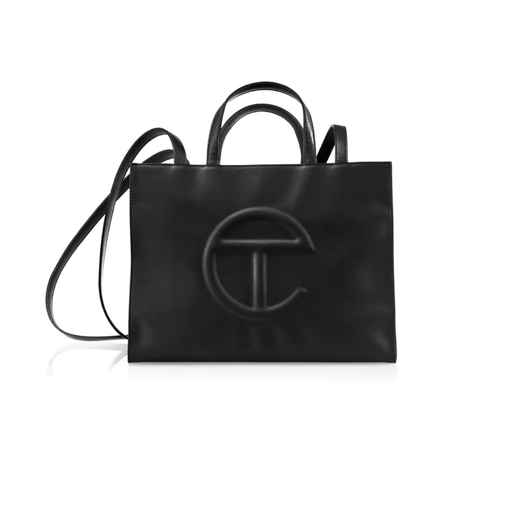 Telfar Medium Black Tote Bag